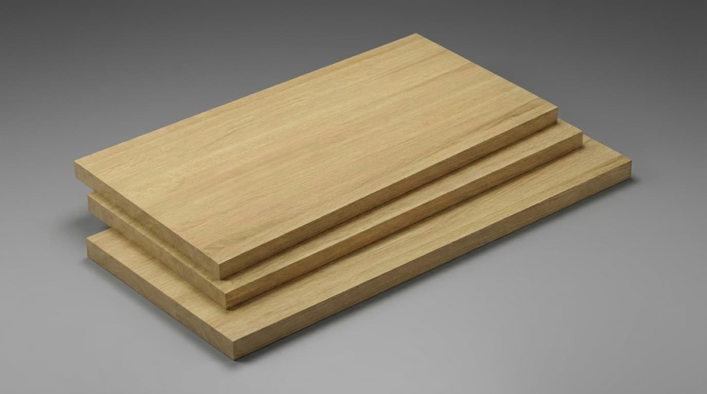Oak solid wood panels
